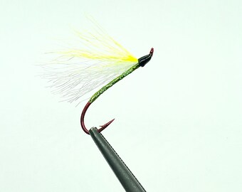 Mickey Finn Fly: Chartreuse & White Streamer Fly (Size 4)