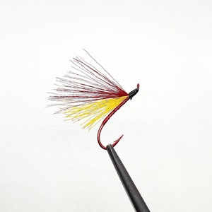 Red & Yellow Mickey Finn Fly: Salmon, Steelhead, Trout