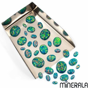 Turquoise Synthetic Lab Created Opal Oval Shape Loose Cabochon Various Sizes WP00294