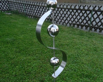 gartendeko edelstahl saule, edelstahl gartendeko | etsy, Design ideen
