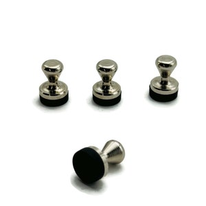 4 Stück Premium-Magnetpins / Büromagnete mit gummierter Auflagefläche Art.Nr. 689 Bild 5