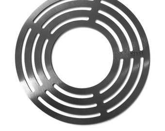 Grille de cuisson en acier inoxydable adaptée au four OMNIA® | Plaque à pâtisserie | grille de gril | 1er niveau | pour Omnia Suède (article n° 916)