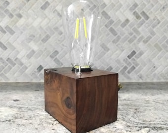 Walnut Edison Light