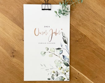 Personalisierter Kalender Etsy