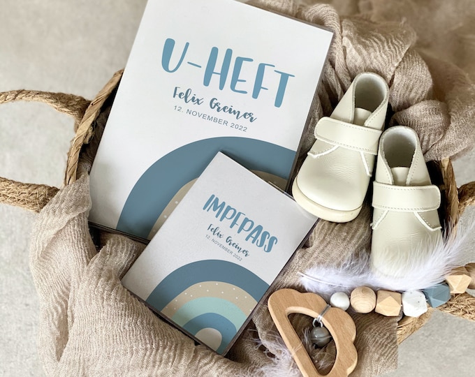 U-booklet+vaccination certificate cover NOAH personalized