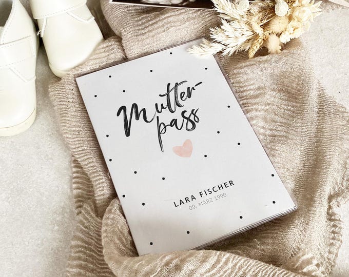 Maternity Pass Cover LOTTA personalized