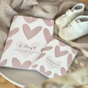 U-Heft+Impfpass Hülle TILLA personalisiert