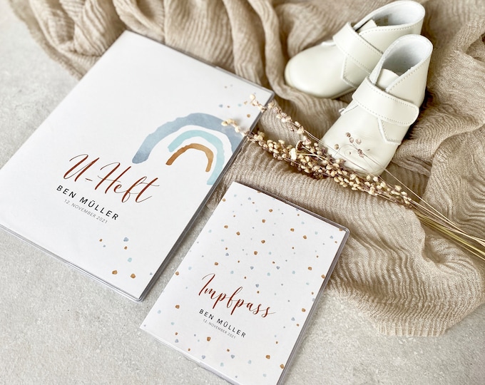 U-booklet+vaccination certificate cover JUNO personalized
