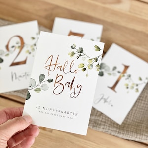 Baby-Monatskarten MATTI
