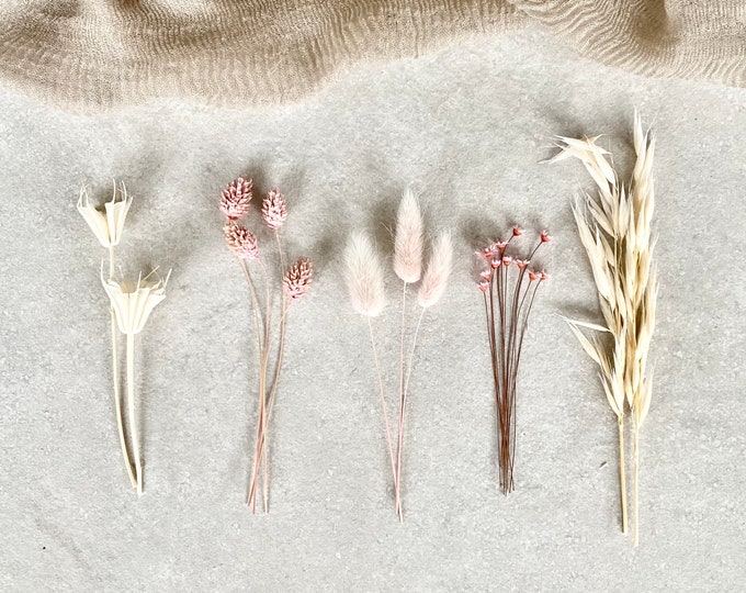 Dried flowers no. 1 DIY kit for handicrafts