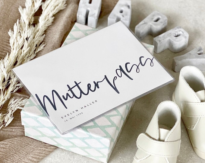 maternity pass cover EVIE personalized