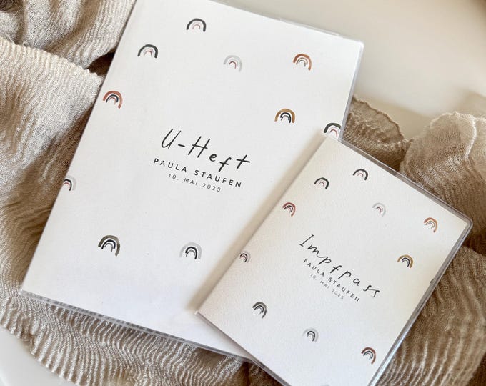 U-booklet+vaccination certificate cover FADY personalized