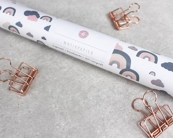 MELISSA patterned gift wrap, DIN A3