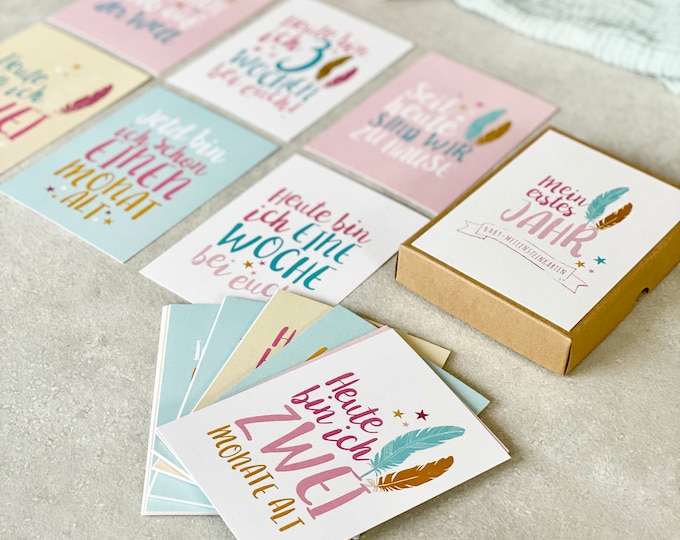 Baby Milestone Cards TILDA