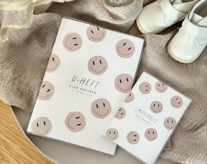 U-booklet+vaccination certificate cover JARI personalized