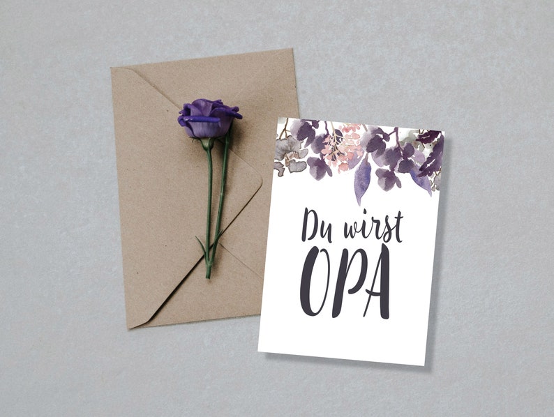 Card You will become OPA EMILIA envelope image 2