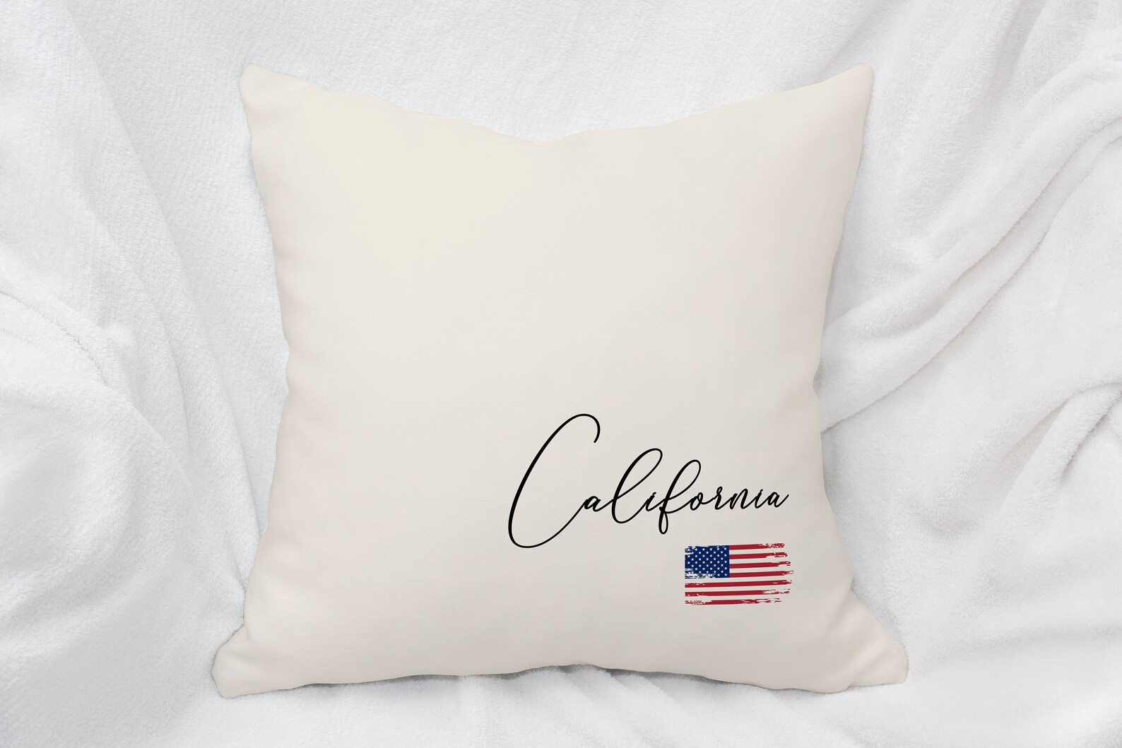 California Pillow USA Pillow California State Art Home Etsy