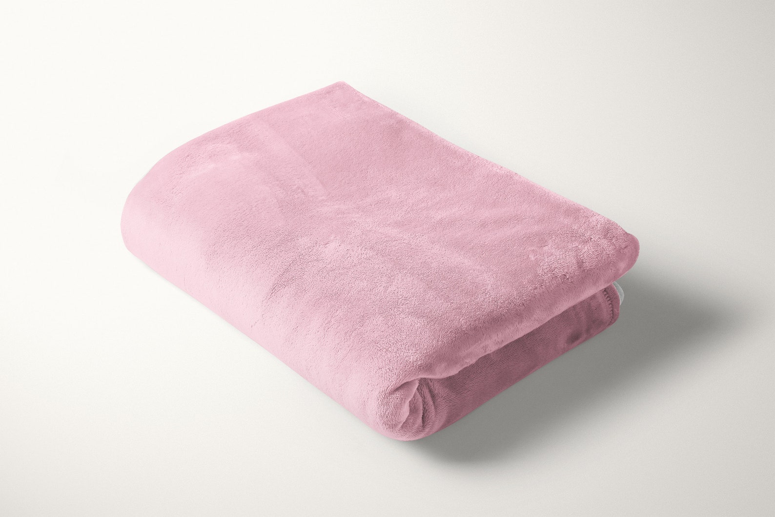 Light Pink Blanket 50x60 Reversible Soft Silky Plain | Etsy
