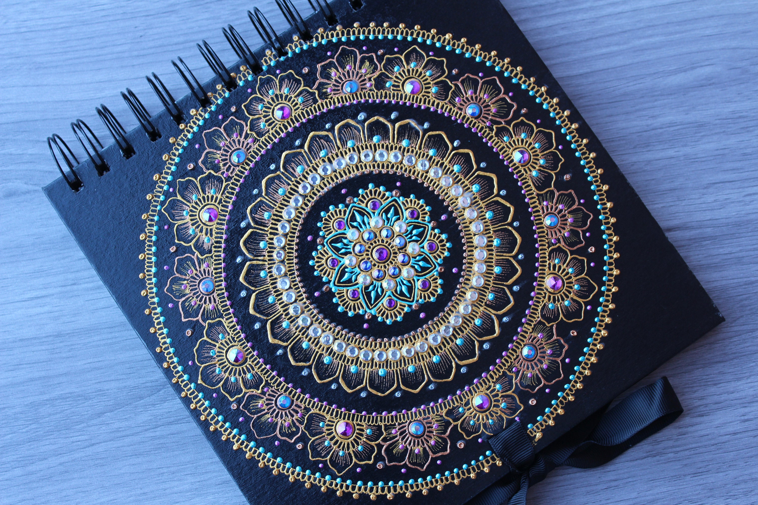 50-Pack Mandala Lotus Stickers - Spiritual Indian Symbol Decals For Crafts & Journals