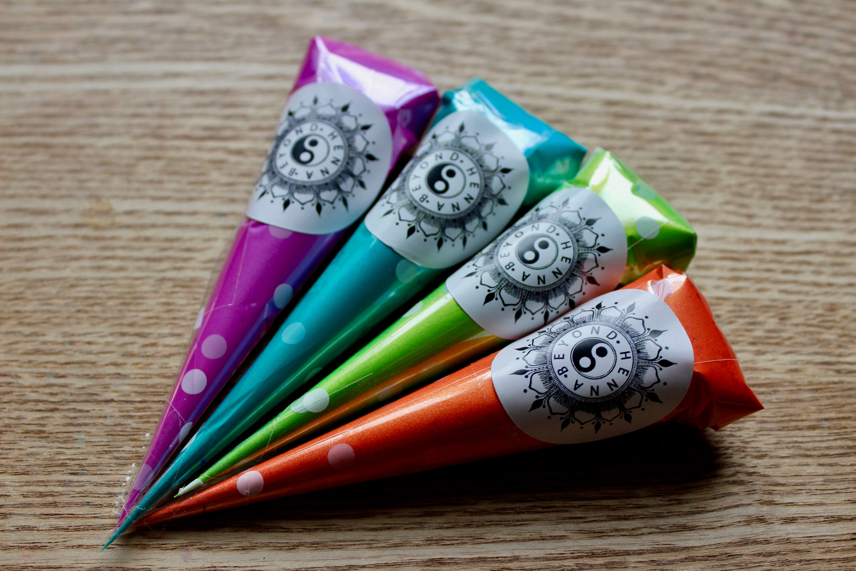 Acrylic Paint Cones for Henna Art Mandala Art Dot Art Dot Etsy UK