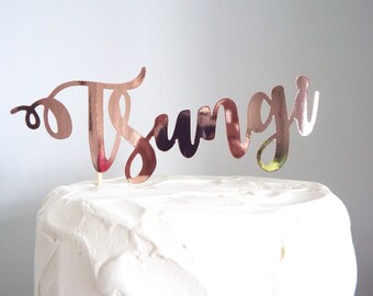 Name Cake Topper Etsy