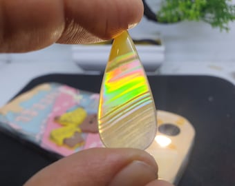 651 Rainbow IRIS AGATE - Iris Rainbow Chabocon - Rainbow Stone