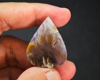 Multicolor Plume Agate Gemstone