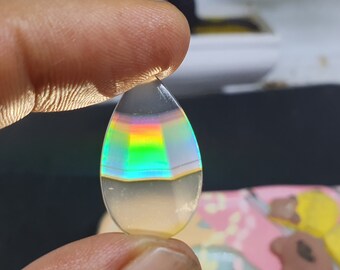 447 Rainbow IRIS AGATE - Iris Rainbow Chabocon - Rainbow Stone