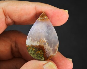 Garden Moss Agate Gemstone