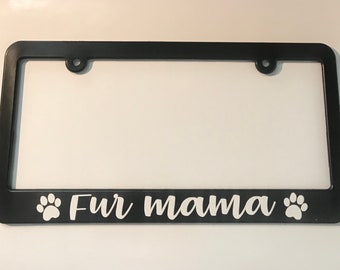 Westie Dog License Plate Frame for Car Universal, Aluminum Car Front License Plate Cover, Frames - Canada