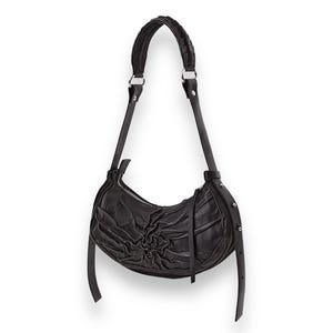 black leather bag, handmade leather bag, leather handbag, minimalist leather bag , handcrafted bag, artisan leather bag, leather purse