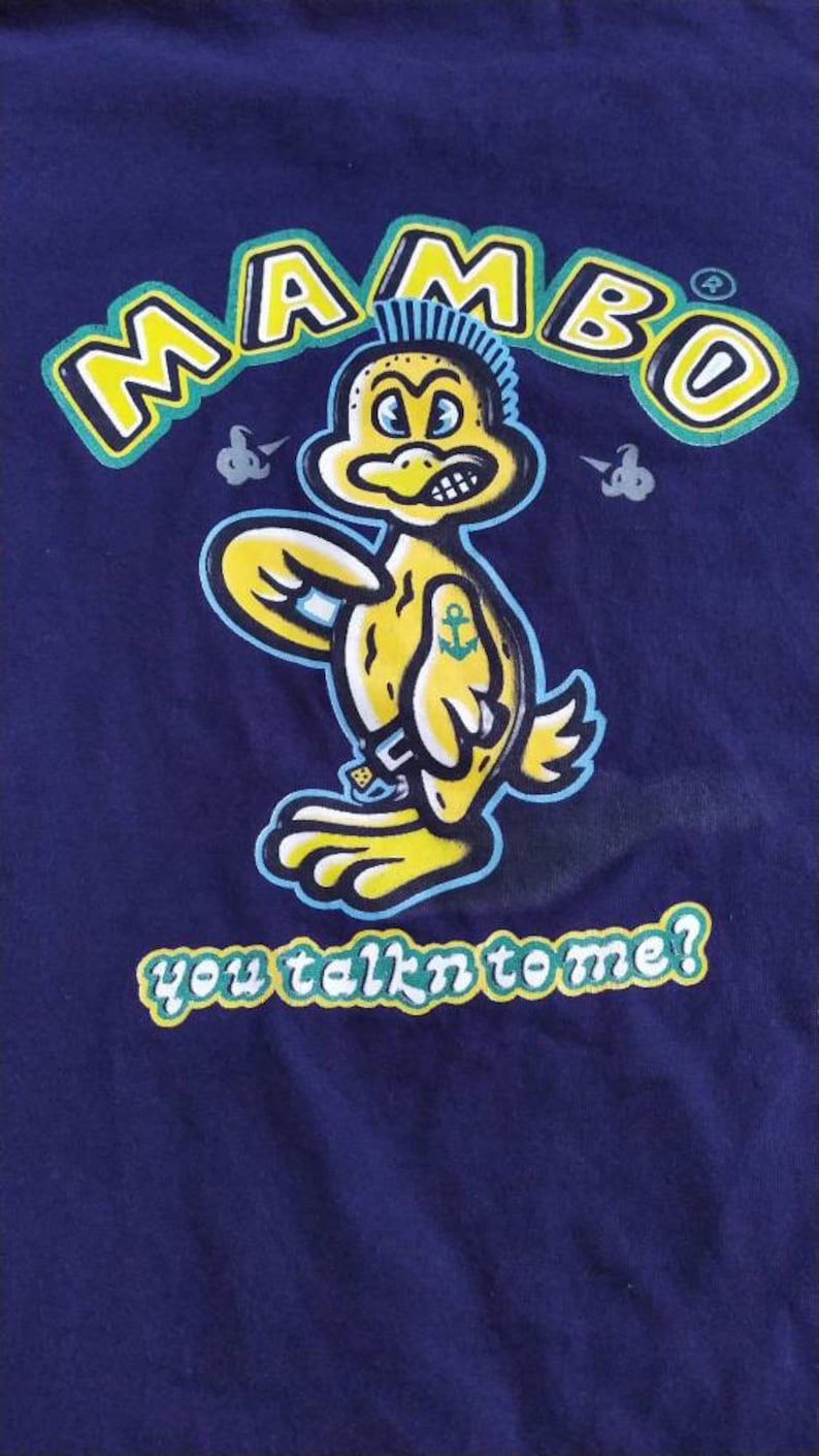 Vintage MAMBO AUSTRALIA t shirt size M oversize