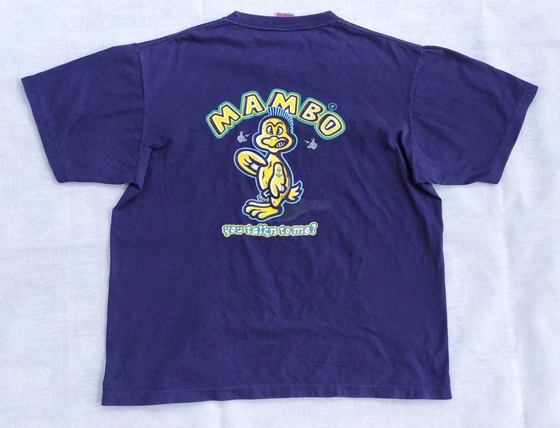 Vintage MAMBO AUSTRALIA t shirt size M oversize