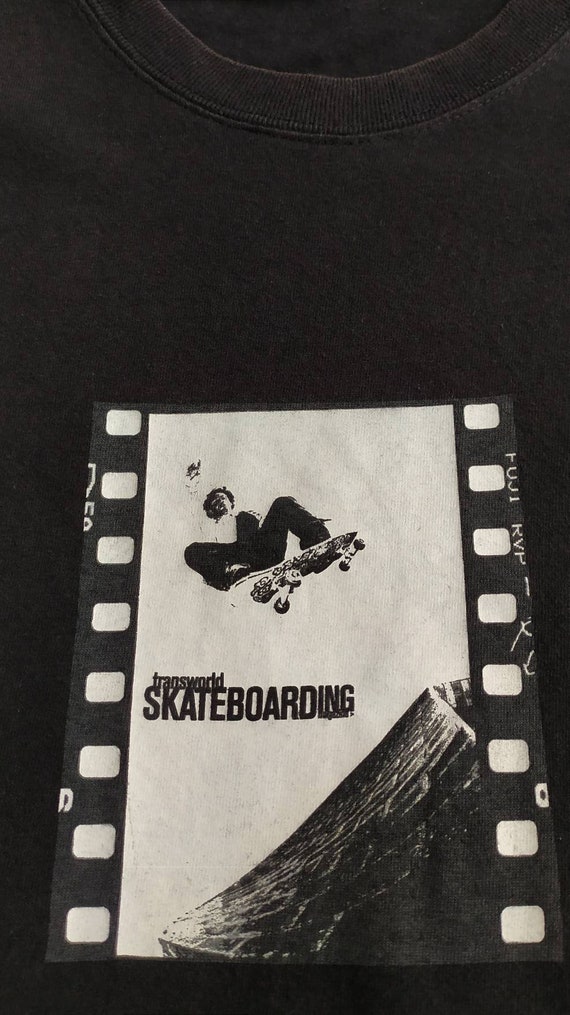 Vintage TRANSWORLD SKATEBOARDING t shirt size L - image 5