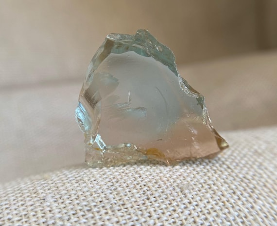 Topaz, Polychrome topaz from Volyn, Ukraine, A collectible specimen from the Neolithic Forge