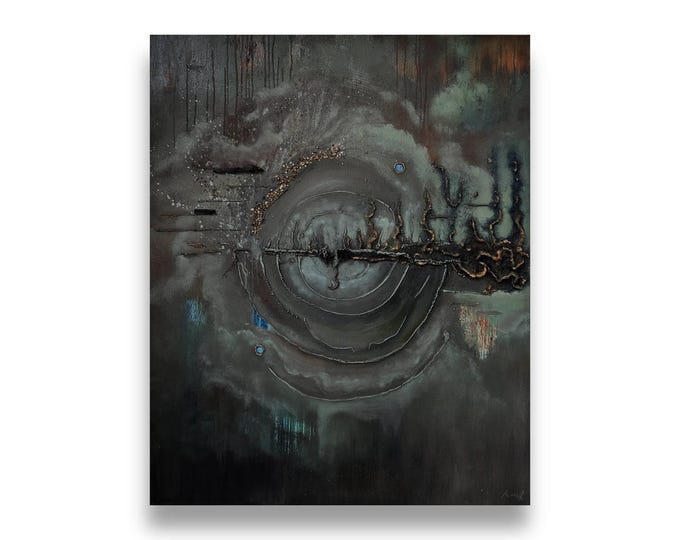 Palingenesis, Original hand-painted artwork for meditation