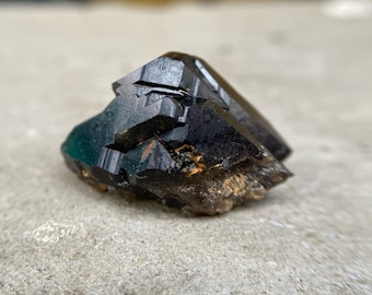 Morion, Small cluster of morion, Rare crystall @