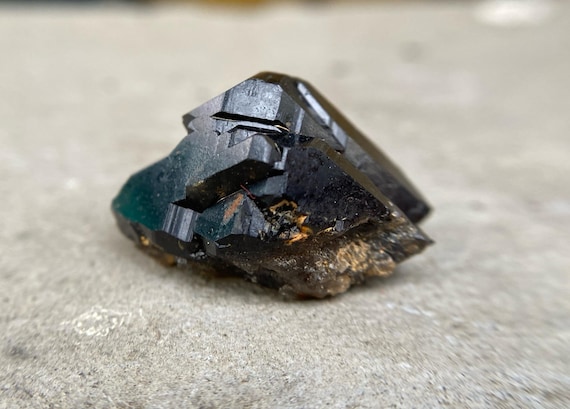 Morion, Small cluster of morion, Rare crystall @