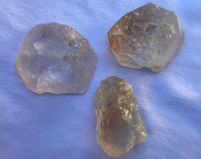 Topaz Bi color, 4 pc topaz, Collectible stones