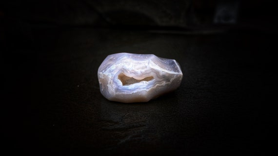 Rustic stone ring, earthy ringFlint ring, Flint ring with quartz geode