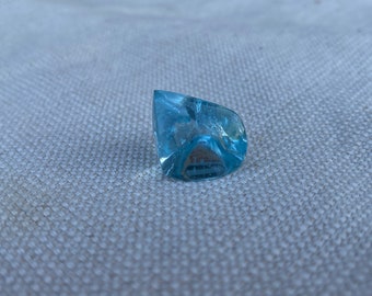 Blue Topaz, Top color, 53+ct