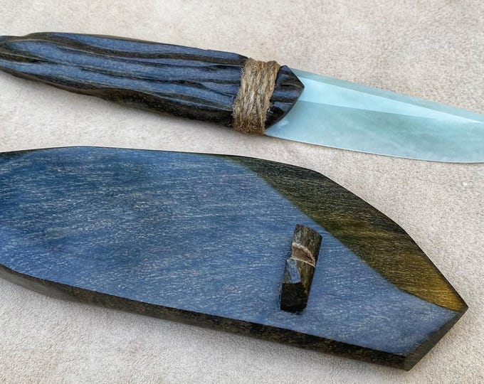 Jade knife, Stone Knife,  Handcrafted by the Artist