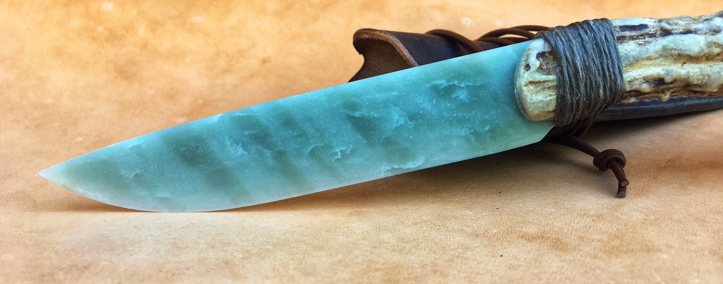 Handmade knife jade knife stone knife Historical artifact Etsy
