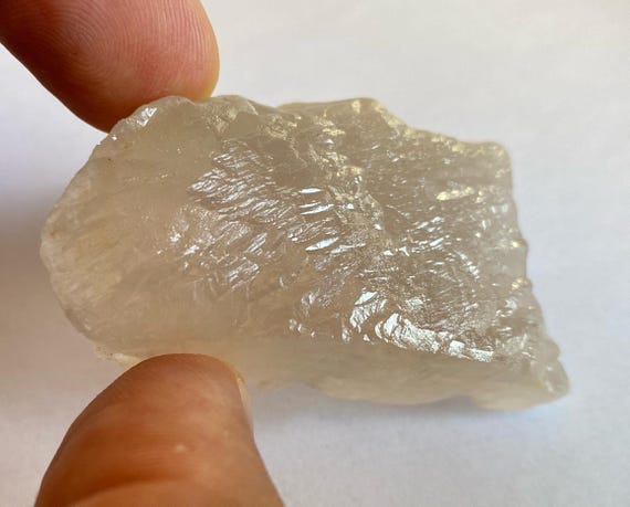 Topaz Crystal, Light Wine Topaz 82g, Gemstone for Collection