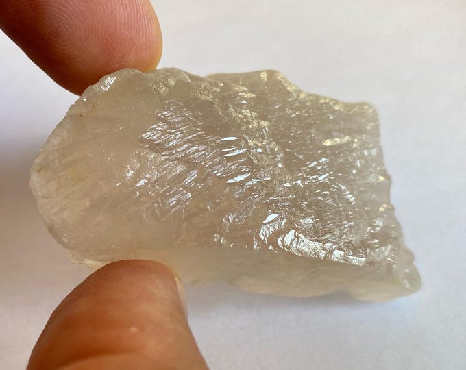 Topaz Crystal, Light Wine Topaz 82g, Gemstone for Collection