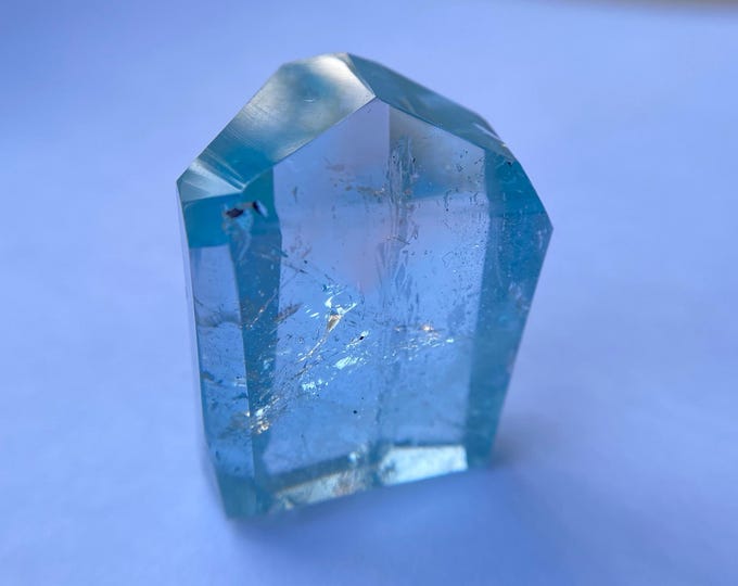 Topaz Bi-color, rare stone, bi color stone, topaz stone 24@, exclusive stone, Topaz cut for a collection