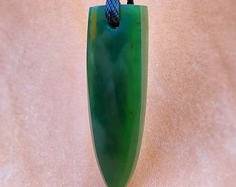 Amulet made of Siberian jade
