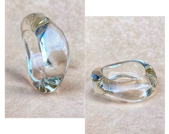 Citrine ring, Rare stone ring