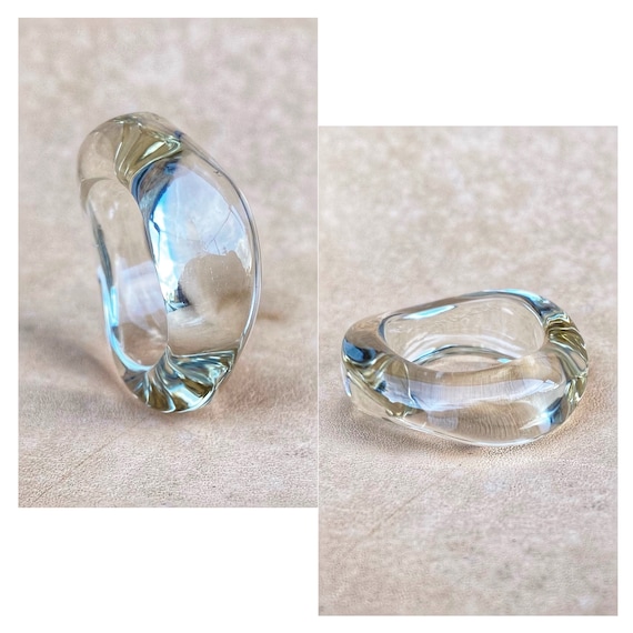 Citrine ring, Rare stone ring