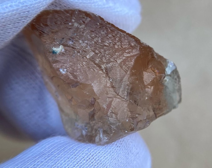 Natural Polychrome Topaz Crystal 105 Ct, Multicolor Topaz Gemstone, Large Raw Topaz Specimen, Collector Mineral, Natural Crystal